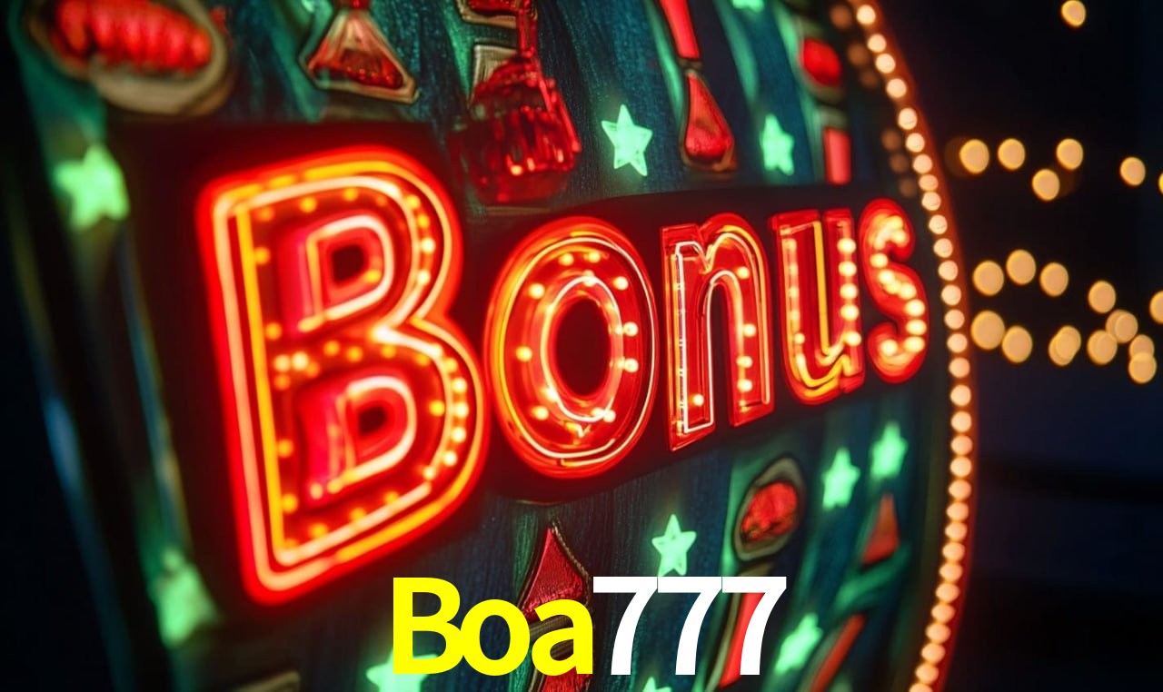 Bônus de Boas-vindas Boa777